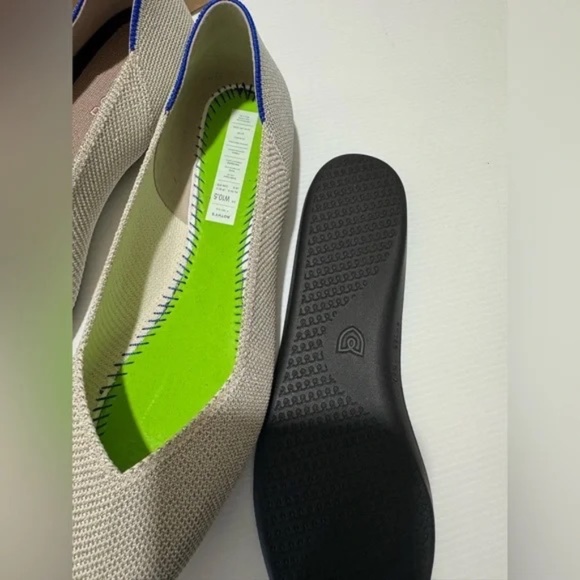 NWT ROTHY’S | Women's The Point II Flat Size W 10.5 Diamond Twill - Picture 3 of 7
